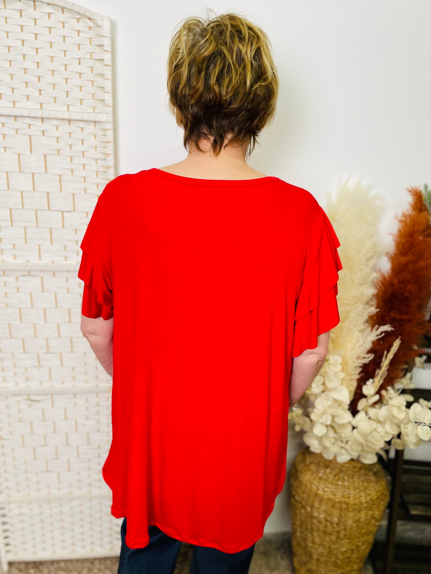 “MELODY” T-Shirt-Red