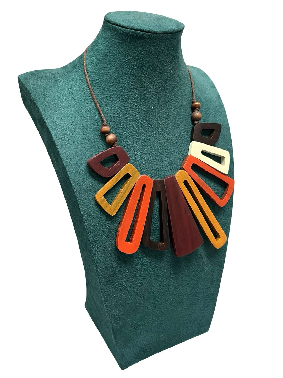 Short Statement Necklace-Multicolour