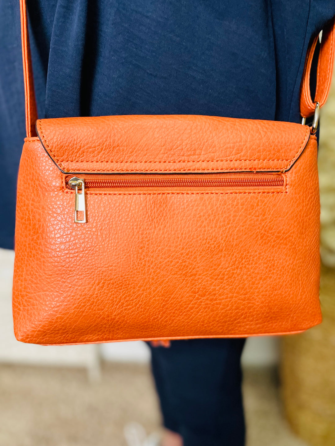 No.1 Crossbody Handbag-Orange