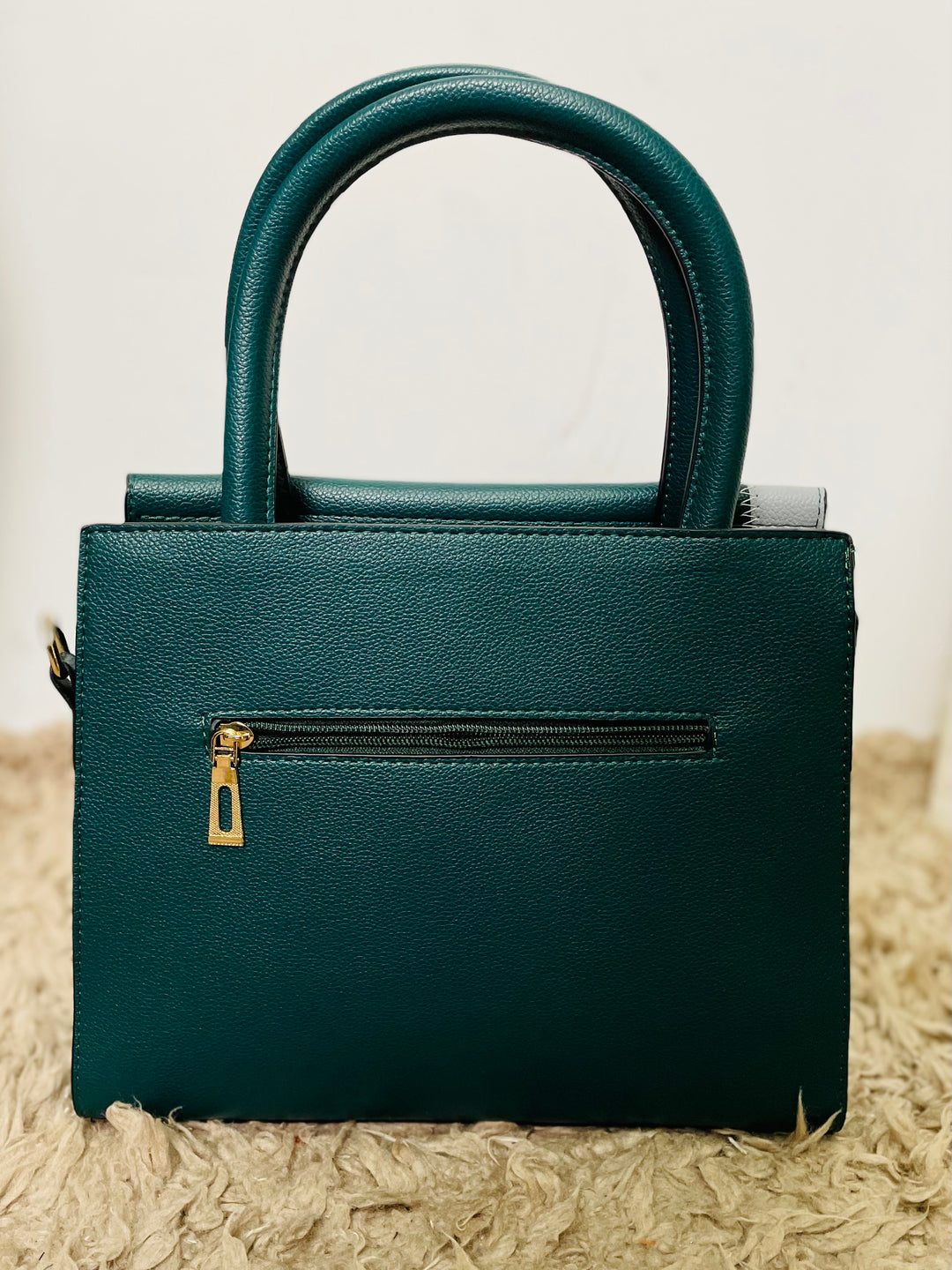 No.35 Frame Handbag-Teal