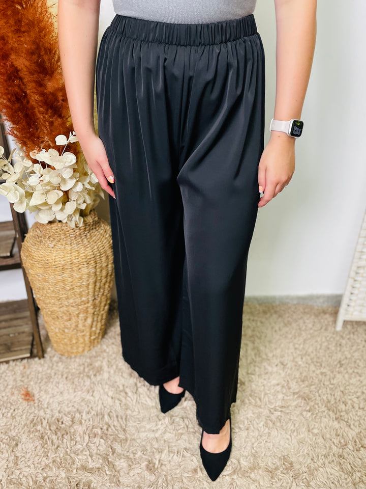 "EVELYN" Wide Leg Trousers