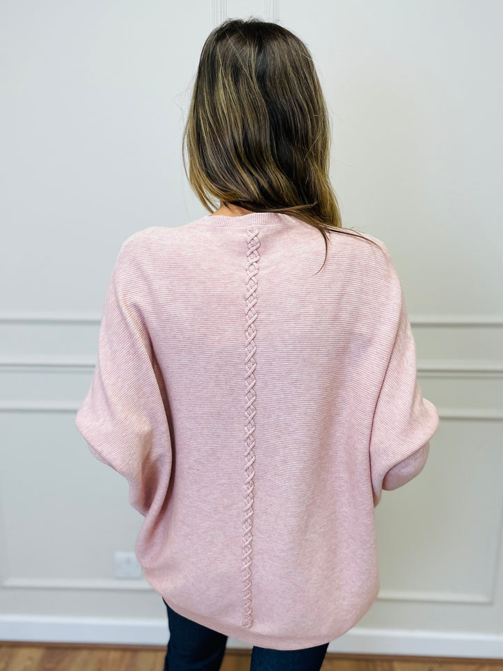 "MOLLY" Super Soft Jumper-Blush Pink
