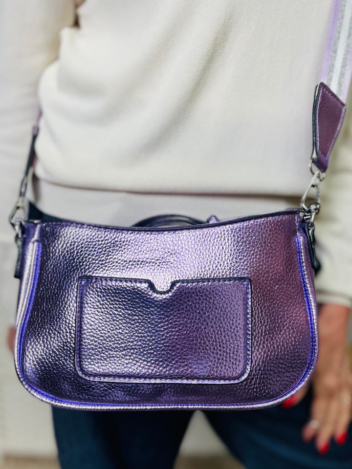 No.8 Metallic Bag-Purple