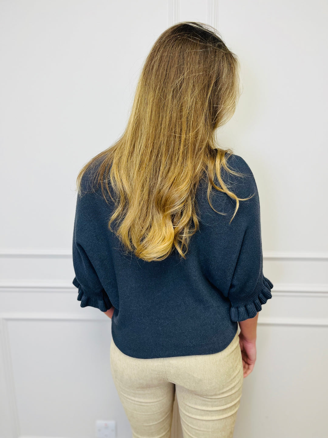 "FIONA" Soft Jumper-Grey