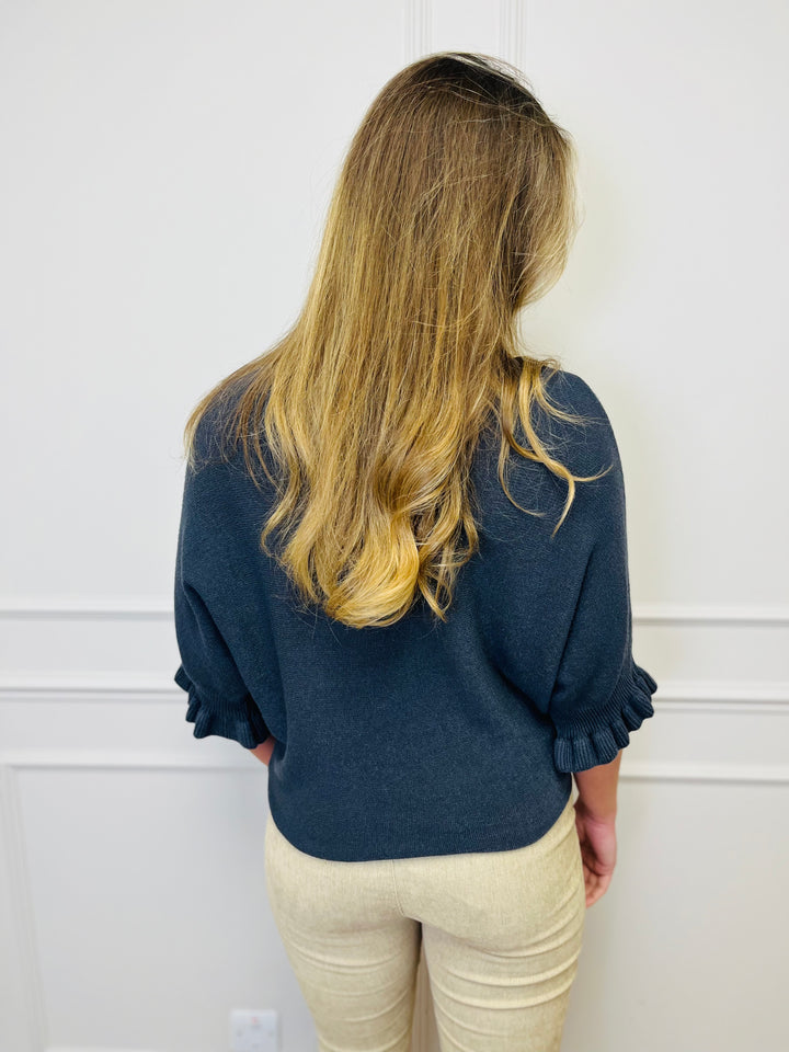 "FIONA" Soft Jumper-Grey