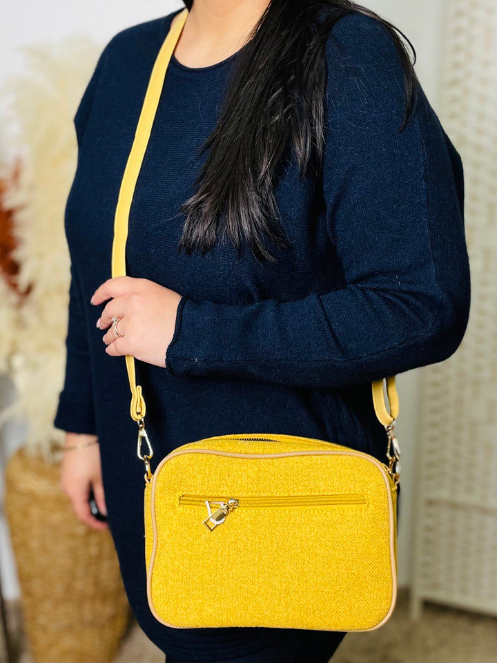 No.40 Designer Inspired Handbag-Mustard