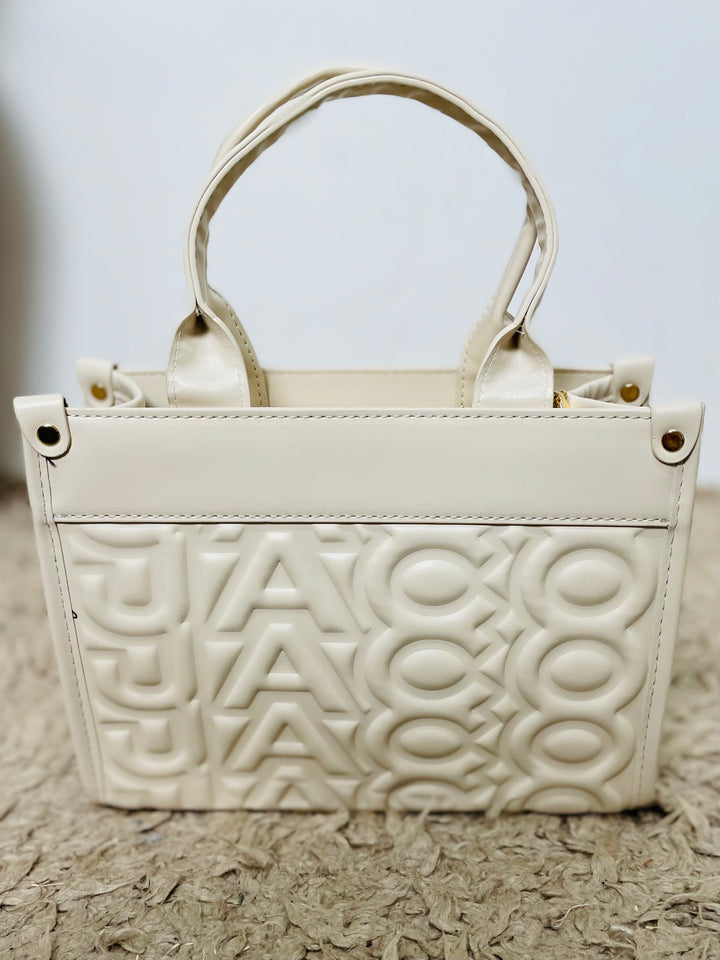 No.29 Designer Inspired Tote Handbag-Cream