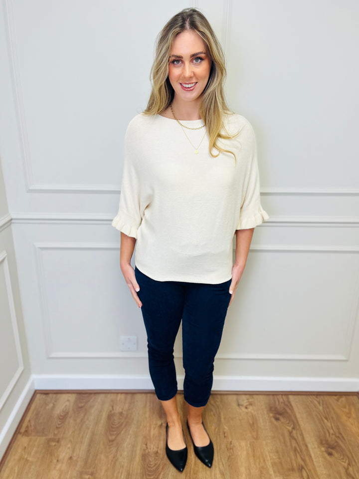 "FIONA" Soft Jumper-Cream