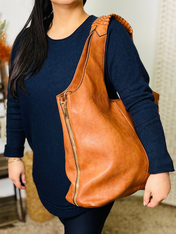 No.36 Hobo Handbag-Tan