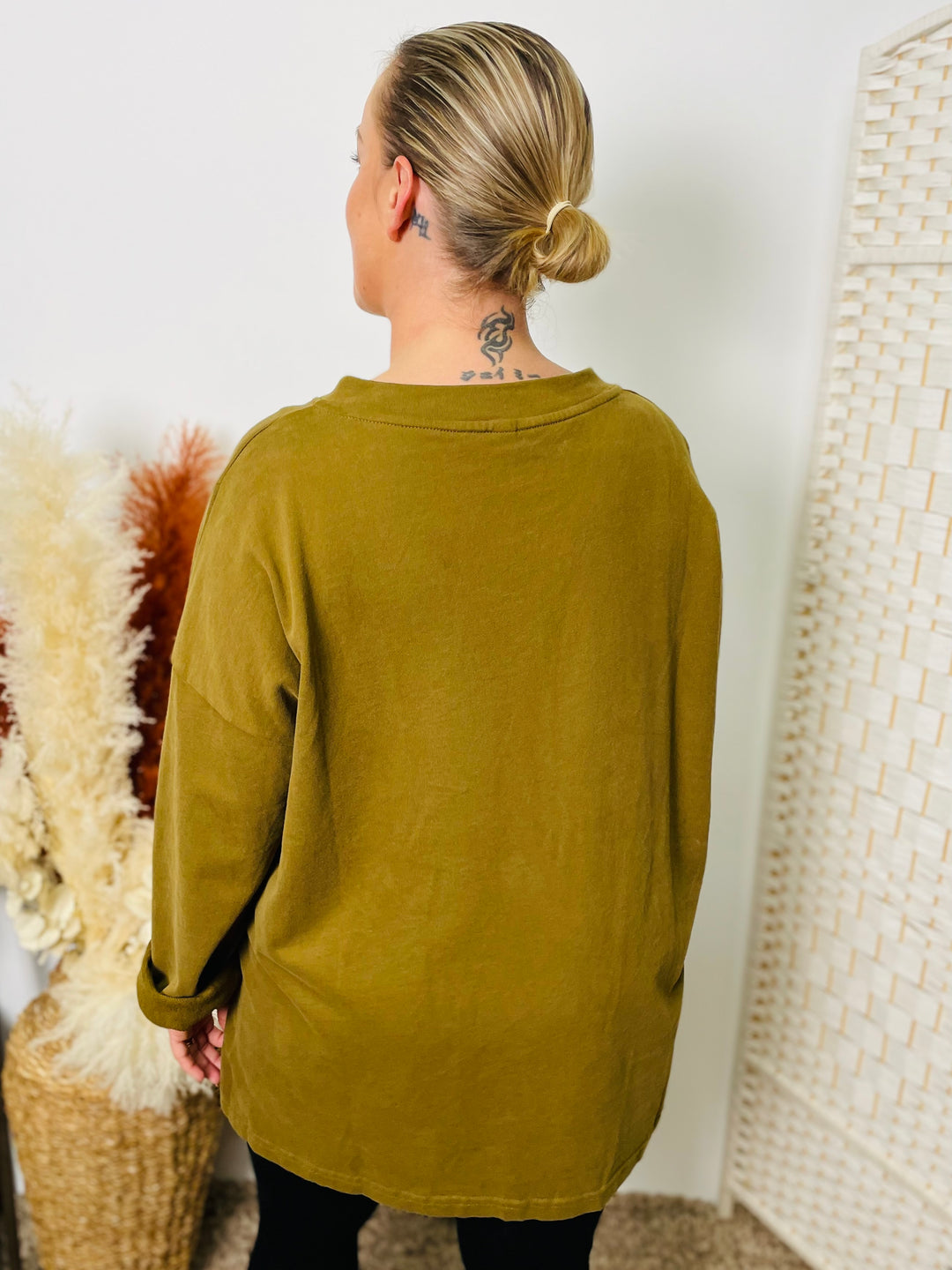 "MARION" PREMIUM COLLECTION Jumper-Lime Green