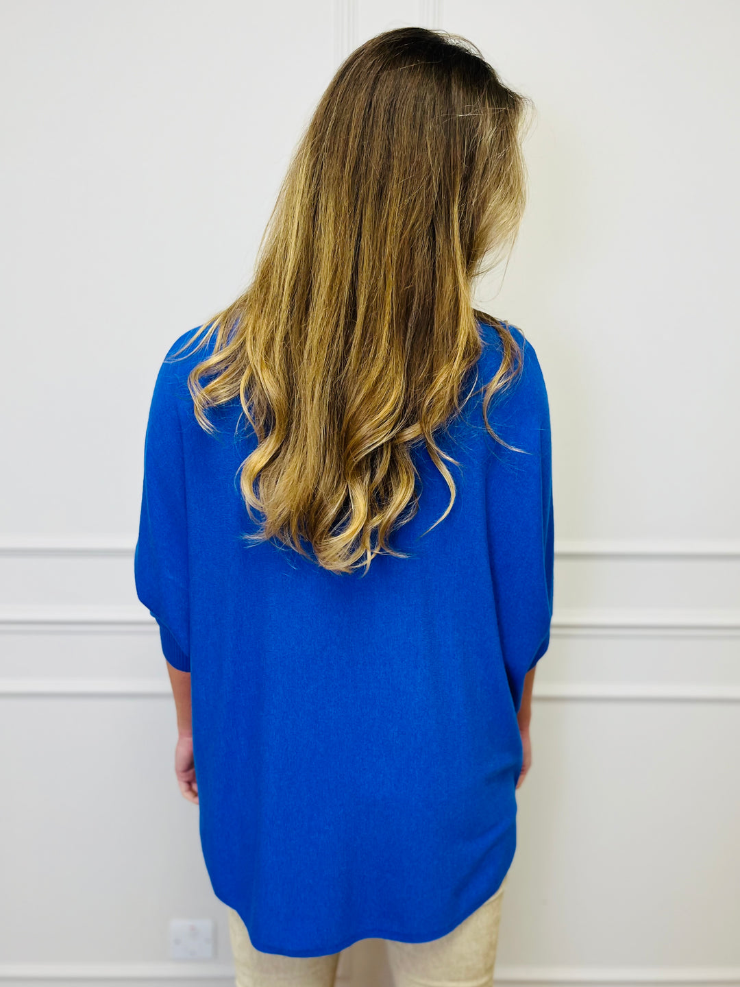 "CASSIDY" Luxury Soft Jumper-Royal Blue