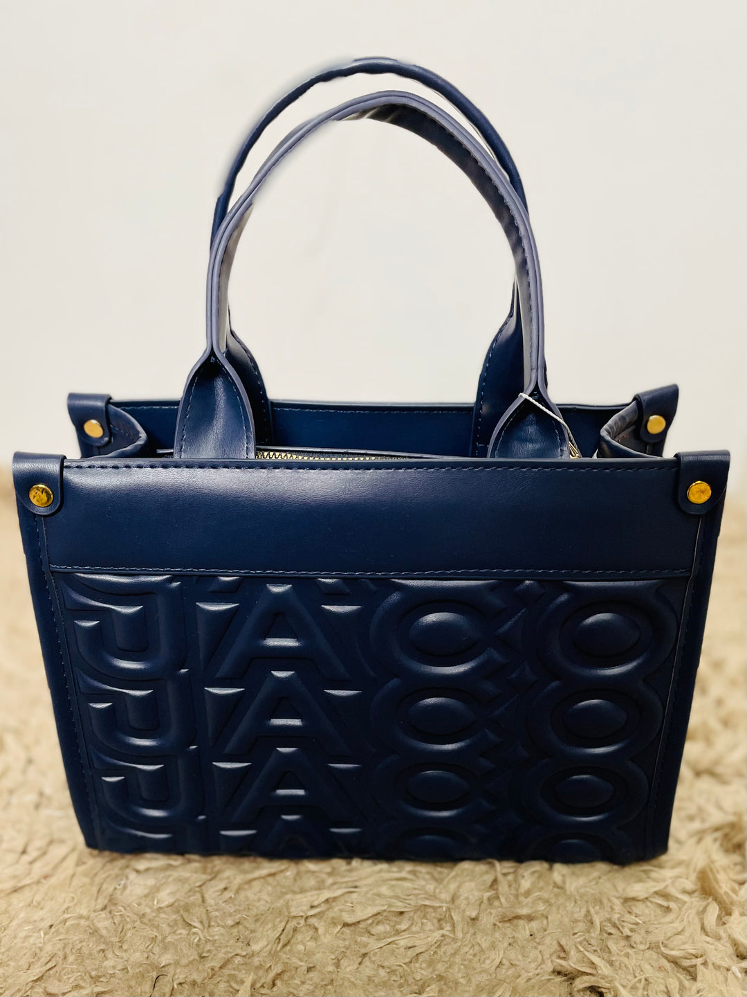 No.29 Designer Inspired Tote Handbag-Navy