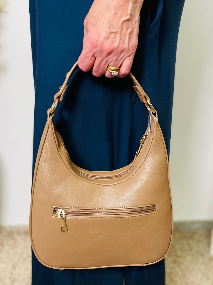 No.26 Designer Inspired Tote Handbag-Tan