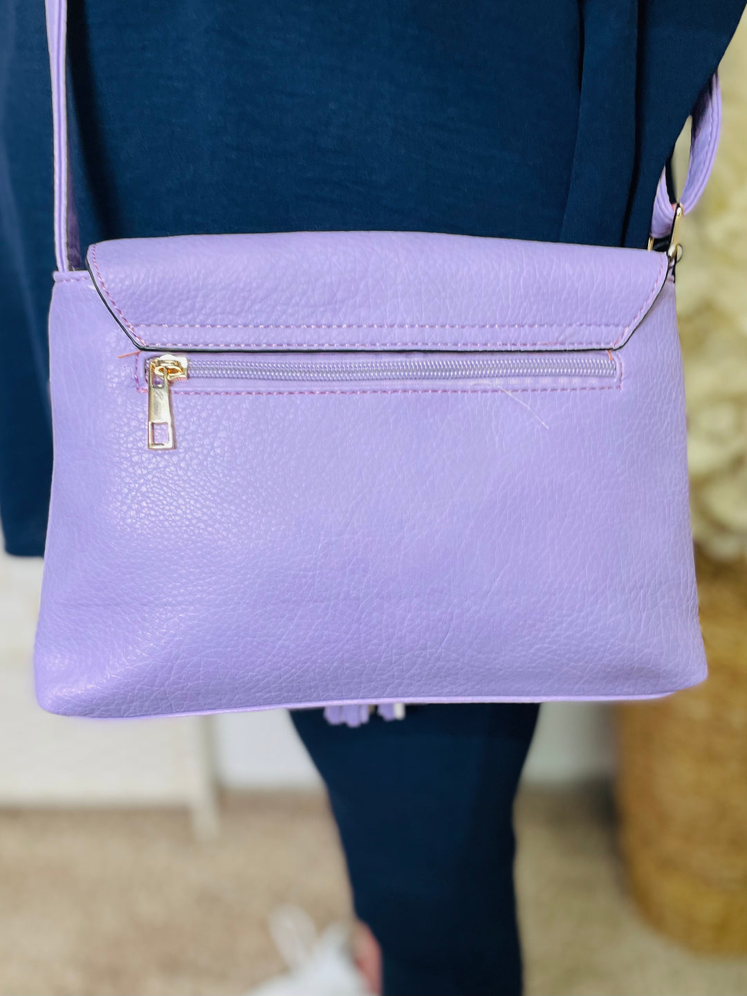 No.1 Crossbody Handbag-Lilac