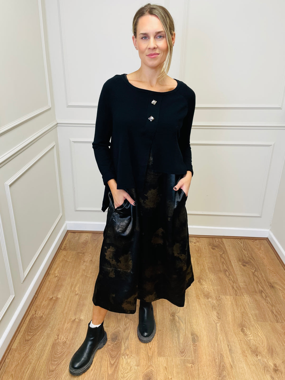 "APRIL" Co-Ord Set-Black