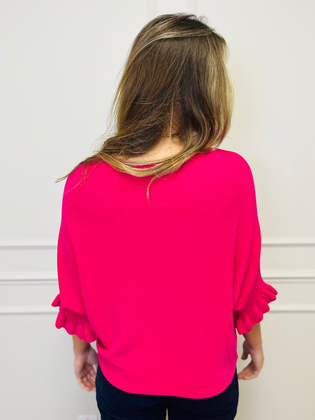 "FIONA" Soft Jumper-Pink