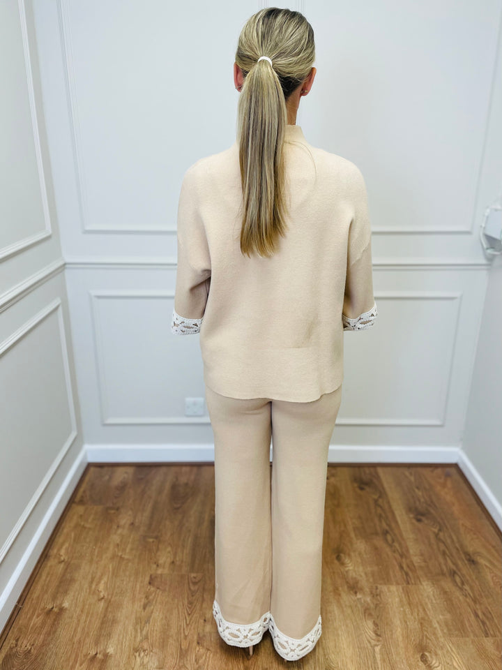 "JACQUELINE" Co-Ord Set-Sand