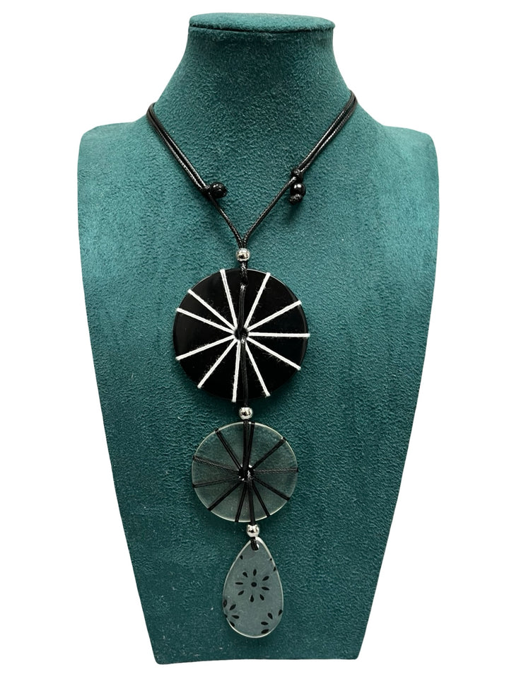 Black & White Statement Necklace