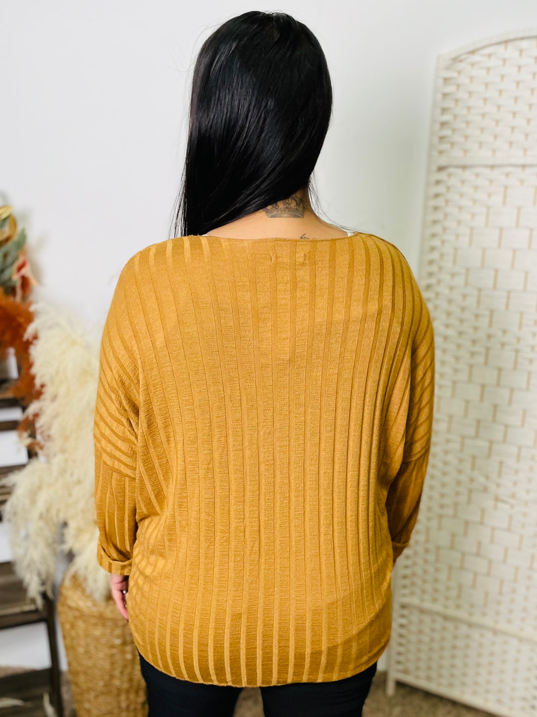 "AMY" Fine Knit Jumper-Tan