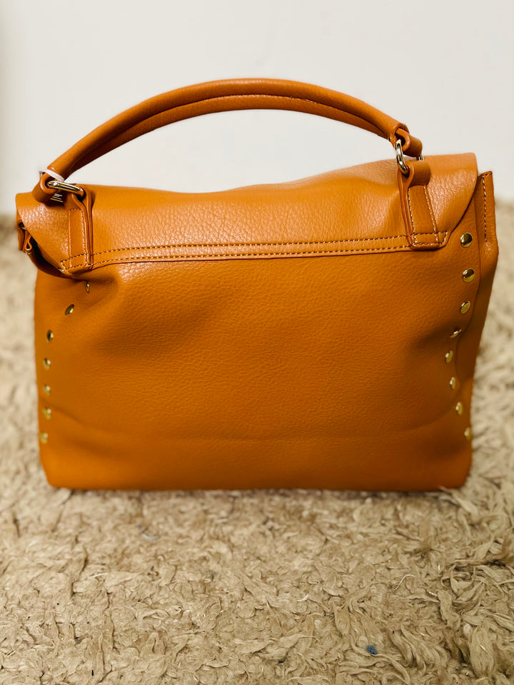 No.28 Briefcase Handbag-Tan