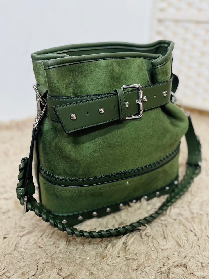 No.32 Bucket Handbag-Green