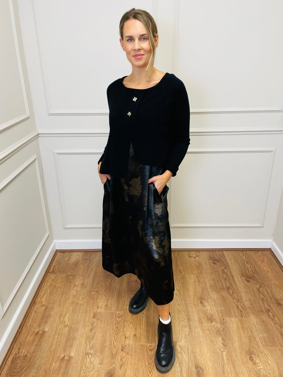 "APRIL" Co-Ord Set-Black