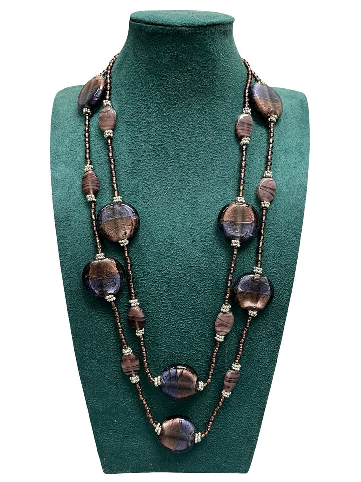 Purple Statement Necklace