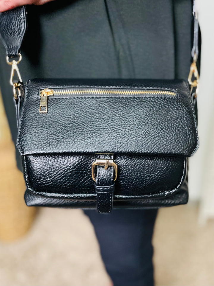 No.11 Crossbody Bag-Black