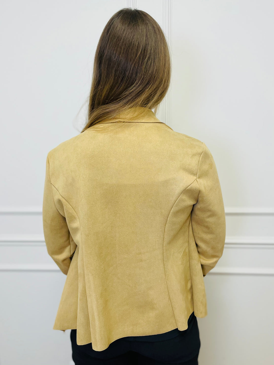 "CROSBY" Short Jacket-Camel