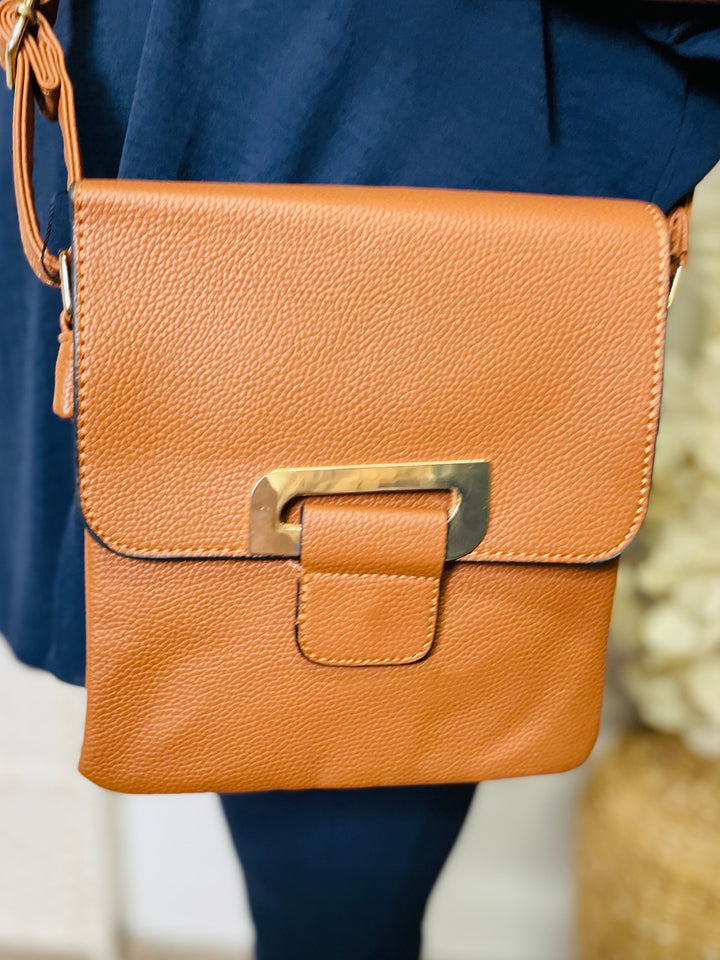 No.2 Crossbody Handbag-Tan