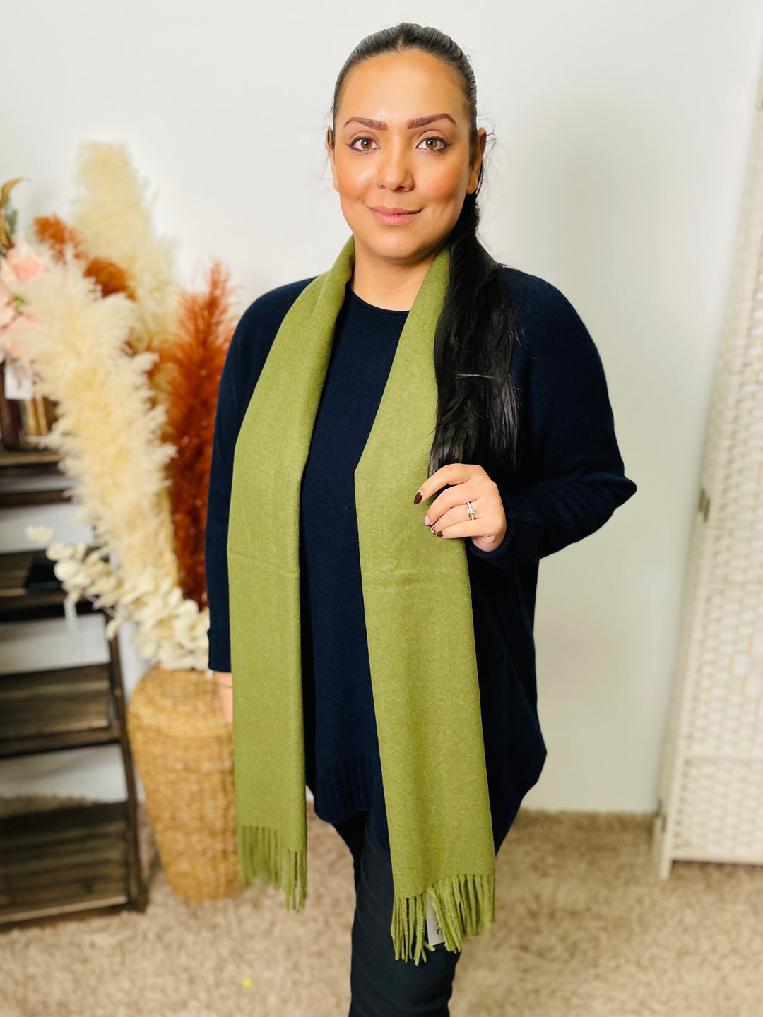 No.59 Super Soft Scarf-Green