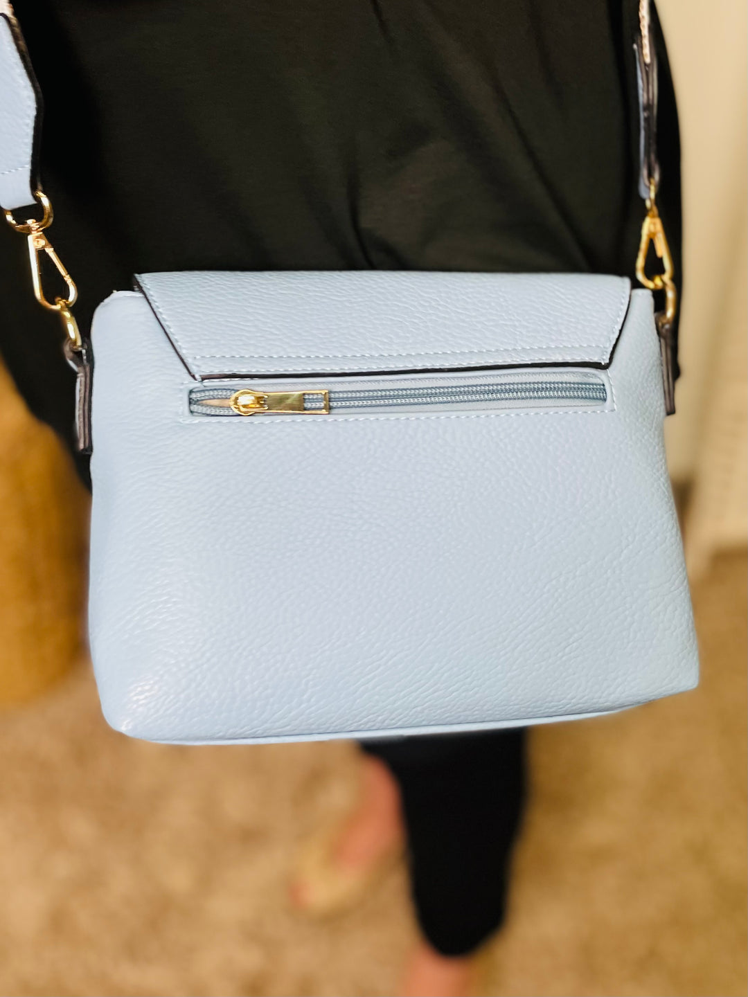 No.11 Crossbody Bag-Sky Blue