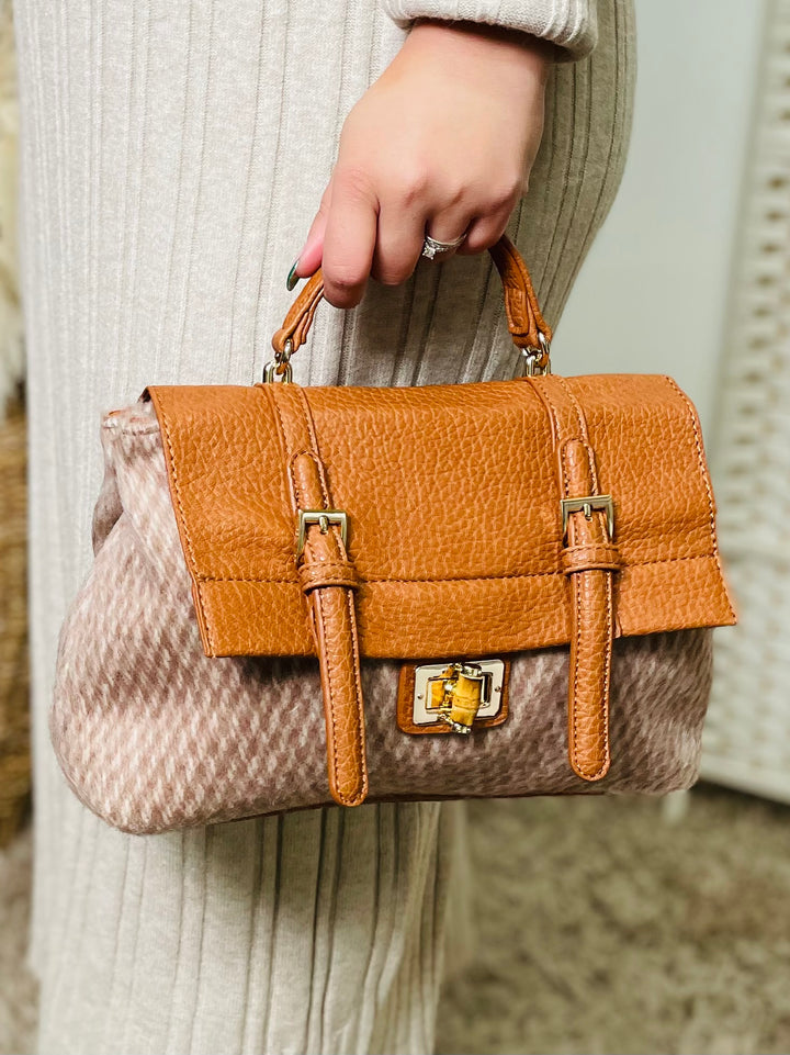 No.48 Designer Inspired Handbag-Tan