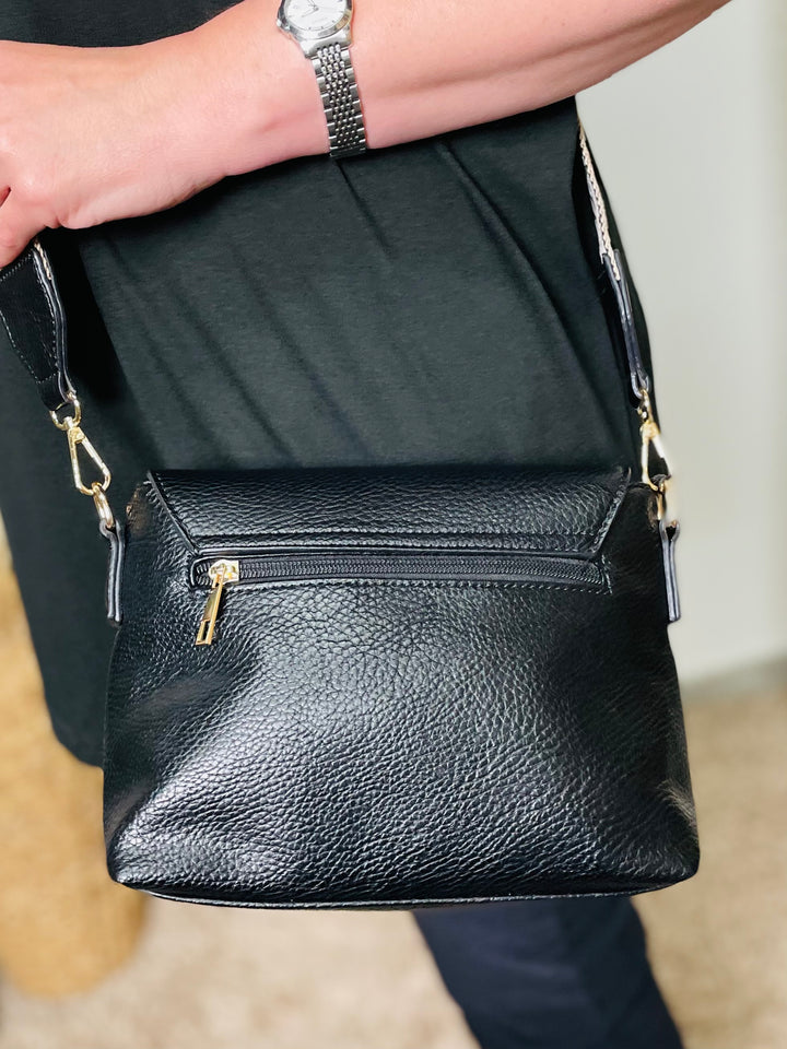 No.11 Crossbody Bag-Black