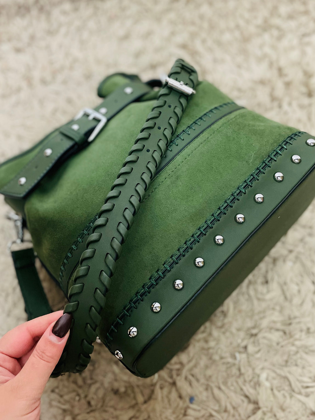 No.32 Bucket Handbag-Green