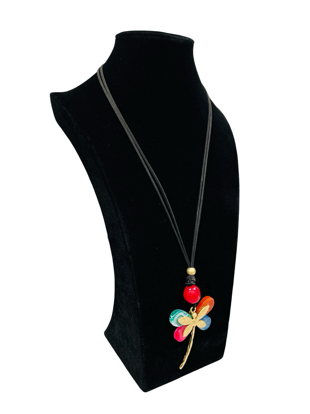 Butterfly Long Statement Necklace