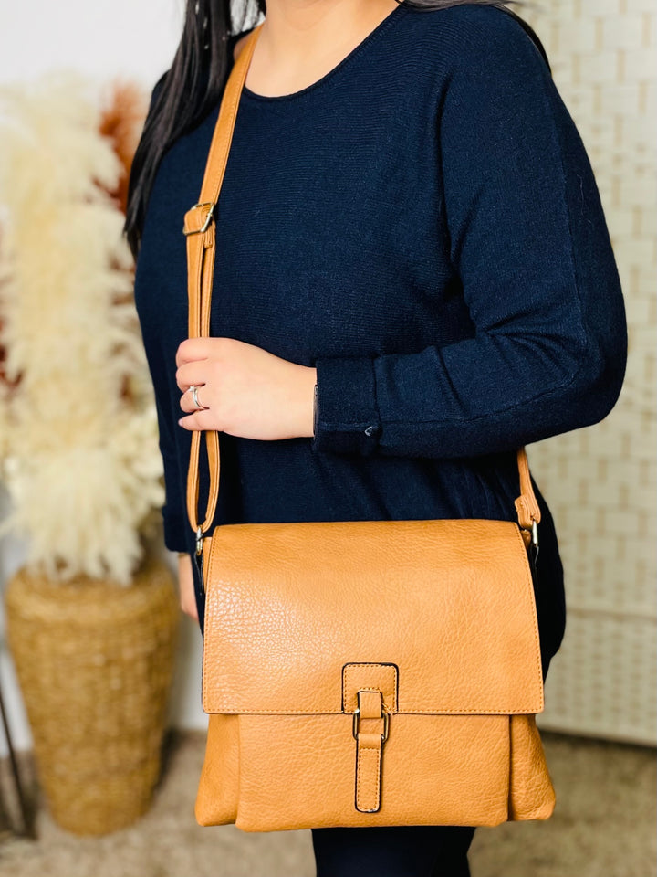 No.47 Crossbody Bag-Tan