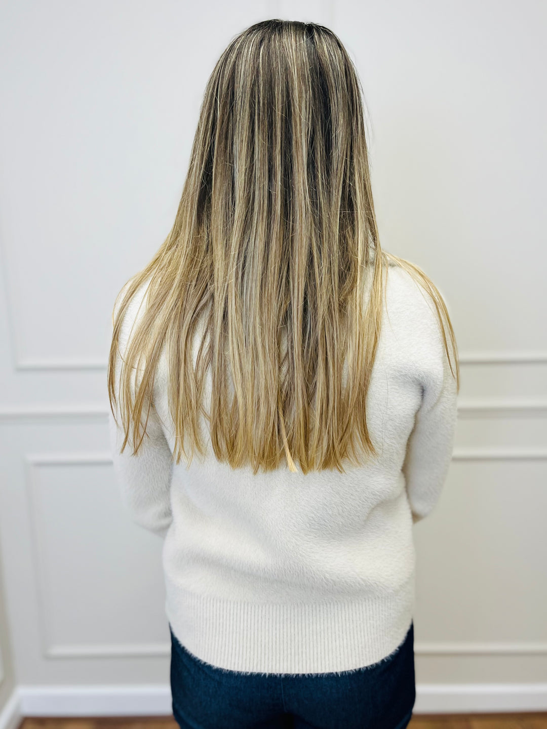 "ERICA" Zip Bomber Jacket-Cream