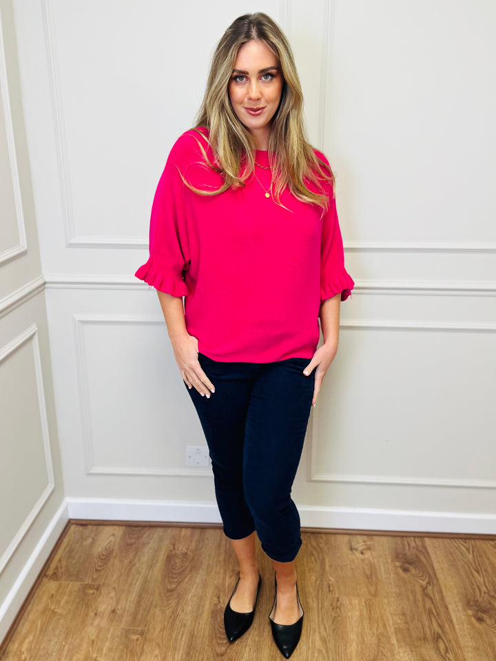 "FIONA" Soft Jumper-Pink