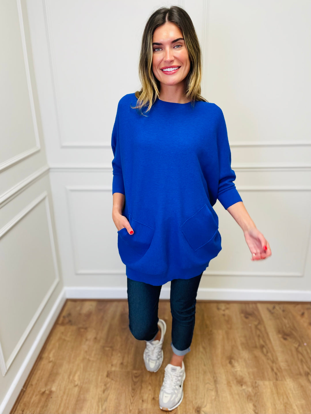 "MOLLY" Super Soft Jumper-Royal Blue