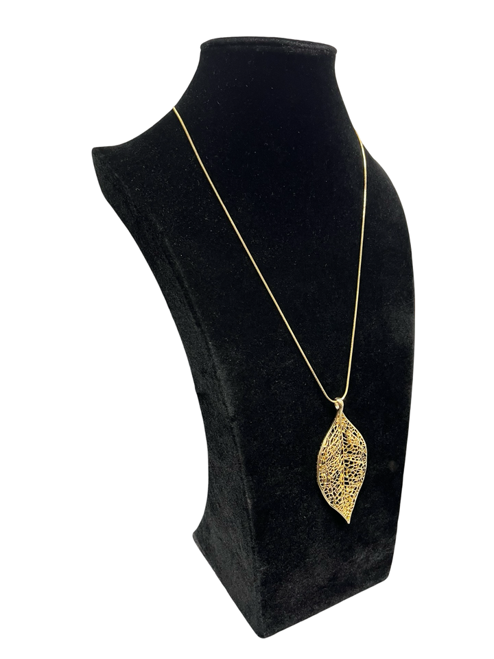 Gold Leaf Necklace