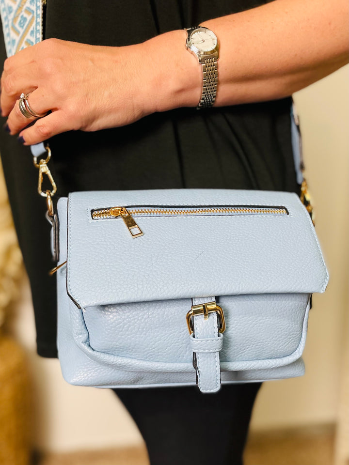 No.11 Crossbody Bag-Sky Blue