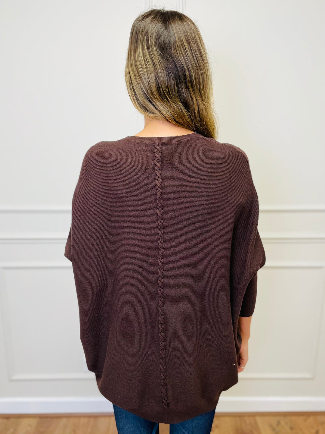 "MOLLY" Super Soft Jumper-Chocolate Brown