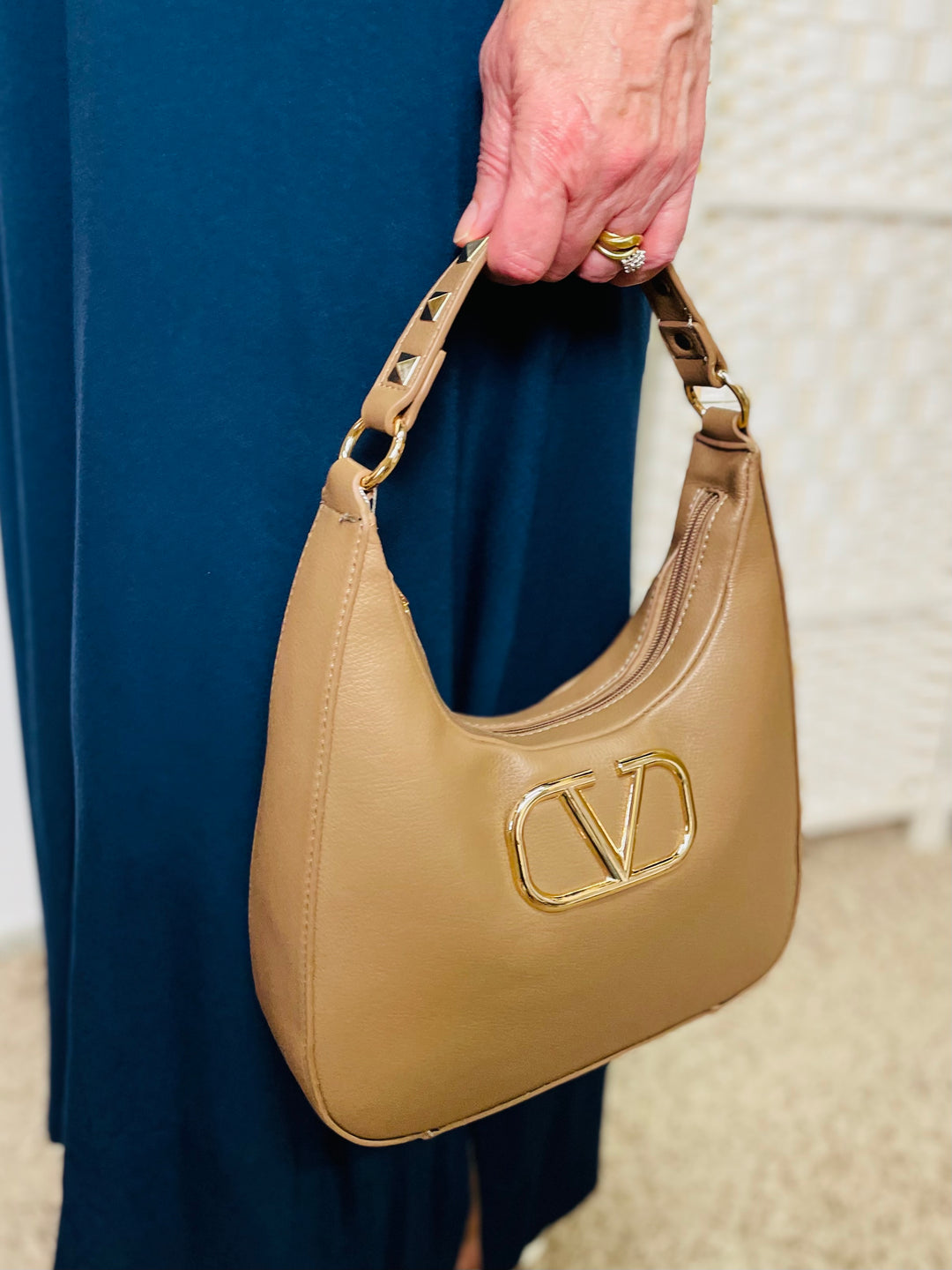 No.26 Designer Inspired Tote Handbag-Tan