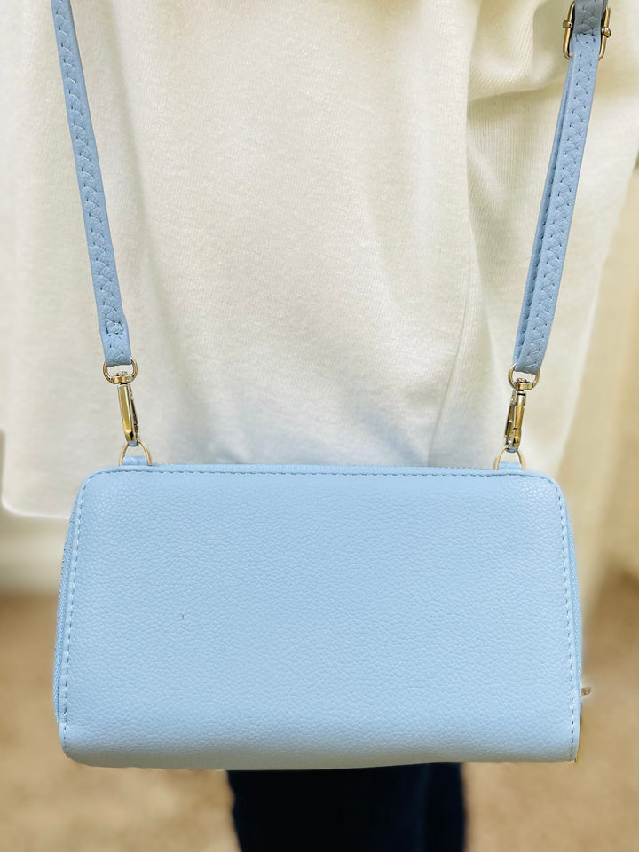 "POOCHI" Phone Pouch-Sky Blue