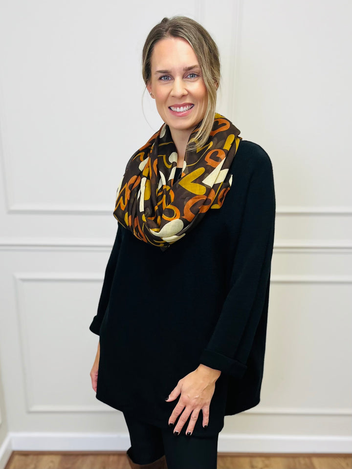 "GINNY" Basic Soft Jumper-Black