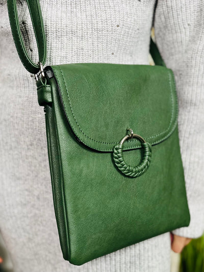 Crossbody Handbag-Green