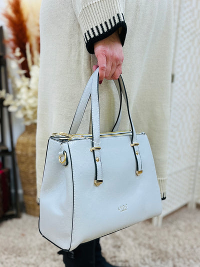 "LUCY" Handbag-Silver