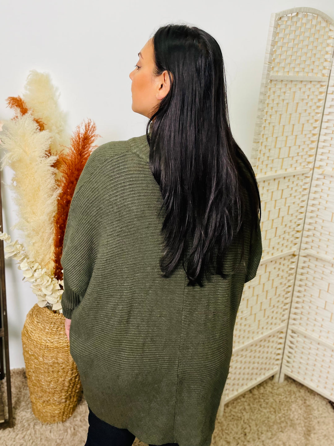 "BLAKE" Knitted Jumper-Green