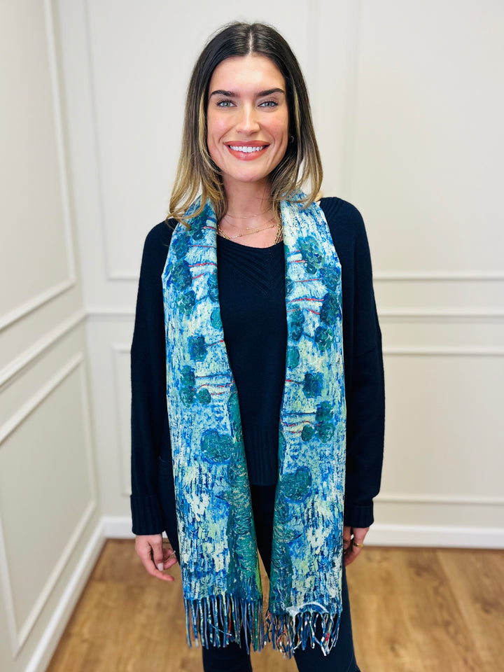 No.122 Art Inspired Scarf-Multicolour